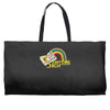 caffeine high Weekender Totes