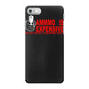 ammo expensive no warning shot funny nra rifle pistol shoot shooting t iPhone 7 Case
