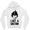 like a saiyan Zipper Hoodie