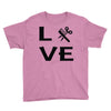 love hairstylist Youth Tee