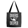 ow divers do it deeper Tote Bags