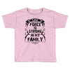 The force is strong in my family... Toddler T-shirt