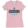 heisenberg crystal meth Ladies Fitted T-Shirt