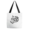 tribal tiger Tote Bags