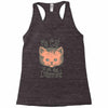 my cat is on the internet Racerback Tank