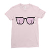 kacamata bujur Ladies Fitted T-Shirt