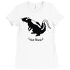 rat skunk Ladies Fitted T-Shirt