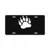 tiger paw sticker vinyl decal   wildcat claws print pet car window tru License Plate