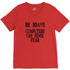 computer fear V-Neck Tee