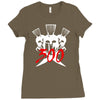 sparta fight  film Ladies Fitted T-Shirt