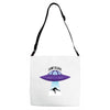 i want to leave Adjustable Strap Totes