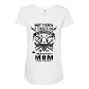 Life After Death Mess With My Mom Maternity Scoop Neck T-shirt