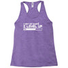 level up birthday Racerback Tank