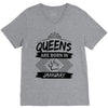 Queens Are Born In January V-Neck Tee