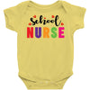 School Nurse Baby Bodysuit