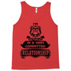 I Am Bulldog Actually In A Very Commited Relationship Tank Top