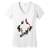 ro boss Women's V-Neck T-Shirt