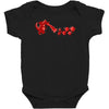 rolling into battle Baby Bodysuit
