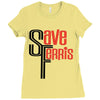save ferrıs Ladies Fitted T-Shirt