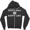 happy life Zipper Hoodie