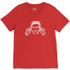 factory records use hearing protection V-Neck Tee