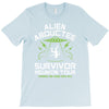 alien abductee survivor tour ufo nerd geek comic funny T-Shirt