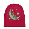 brown sleep Baby Beanies