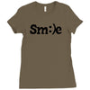 smile Ladies Fitted T-Shirt