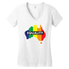 Vote Yes-Australia Marriage Equality Women's V-Neck T-Shirt