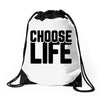 Choose Life Drawstring Bags