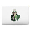 st patricks day  uncle sam Accessory Pouches