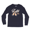 Fight For a Cure Uterine Cancer Awareness Long Sleeve Shirts