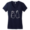 dove v's grenade banksy art Women's V-Neck T-Shirt