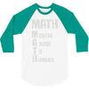 math mental abuse to humans 3/4 Sleeve Shirt