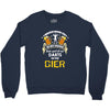 personalisierte darts spieler Crewneck Sweatshirt