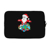 santa with piles of christmas Laptop sleeve