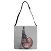 penny farthing Adjustable Strap Totes