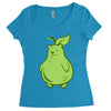 grizzly pear Women's Triblend Scoop T-shirt