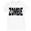 zombie Ladies Fitted T-Shirt