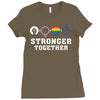 Stronger Together Ladies Fitted T-Shirt