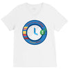 clock V-Neck Tee