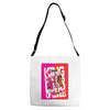 card as Adjustable Strap Totes