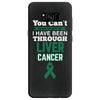 you can't scare or beat me i have been through liver cancer Samsung Galaxy S8 Case