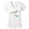 shine Women's V-Neck T-Shirt
