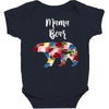 mama bear floral Baby Bodysuit