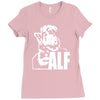 alf  fun shirt serie kult katze au&szlig;erirdisches lustig retro klassik Ladies Fitted T-Shirt