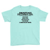 Smartass December Girl Youth Tee