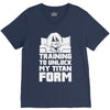 training to unlock my titan form V-Neck Tee