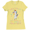 UNICORNS ARE BORN IN NOVEMBER Ladies Fitted T-Shirt