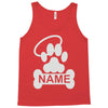 personalized paw halo Tank Top